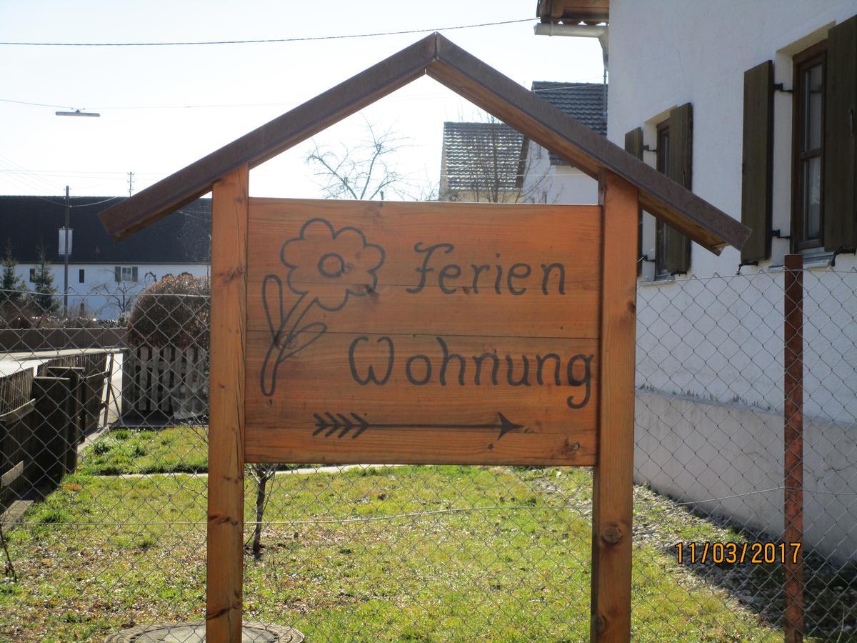 Ferienwohnung Rosa Obergessertshausen Bagian luar foto